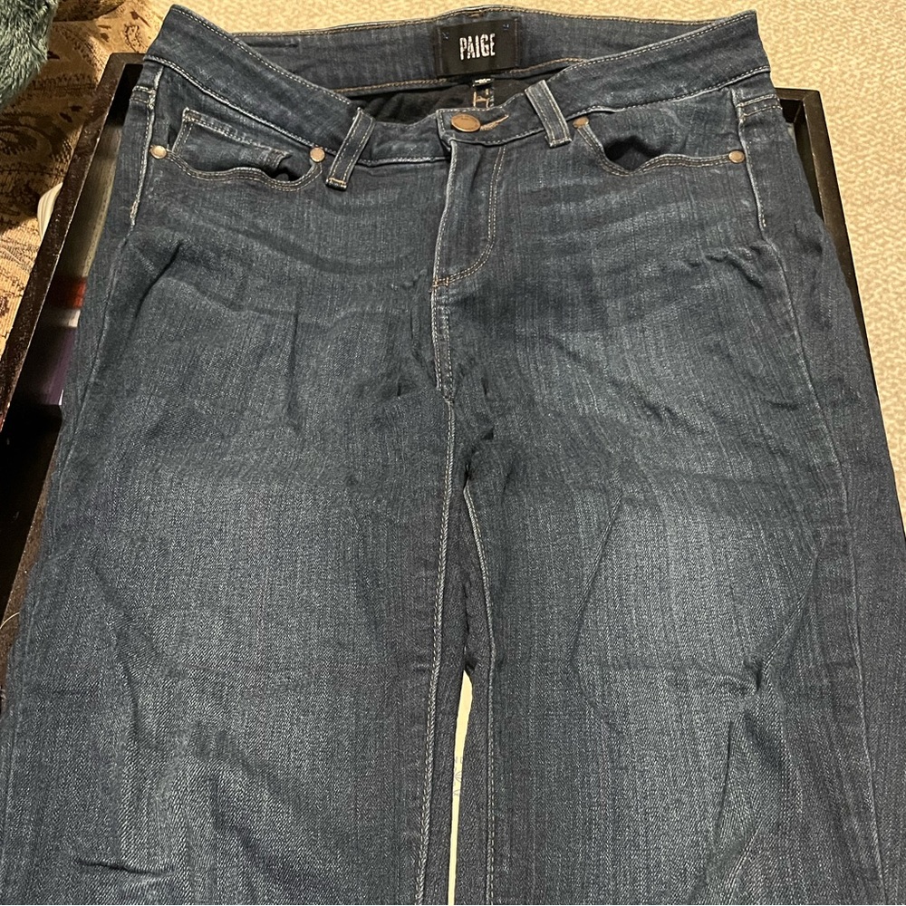 Paige Verdugo Ultra Skinny dark blue size 28.